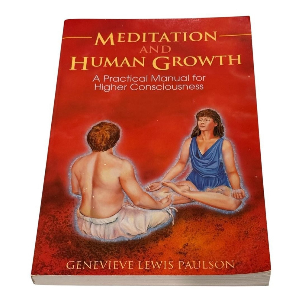Meditation and Human Growth Genevieve Lewis Paulson Paperback Llewellyn Book